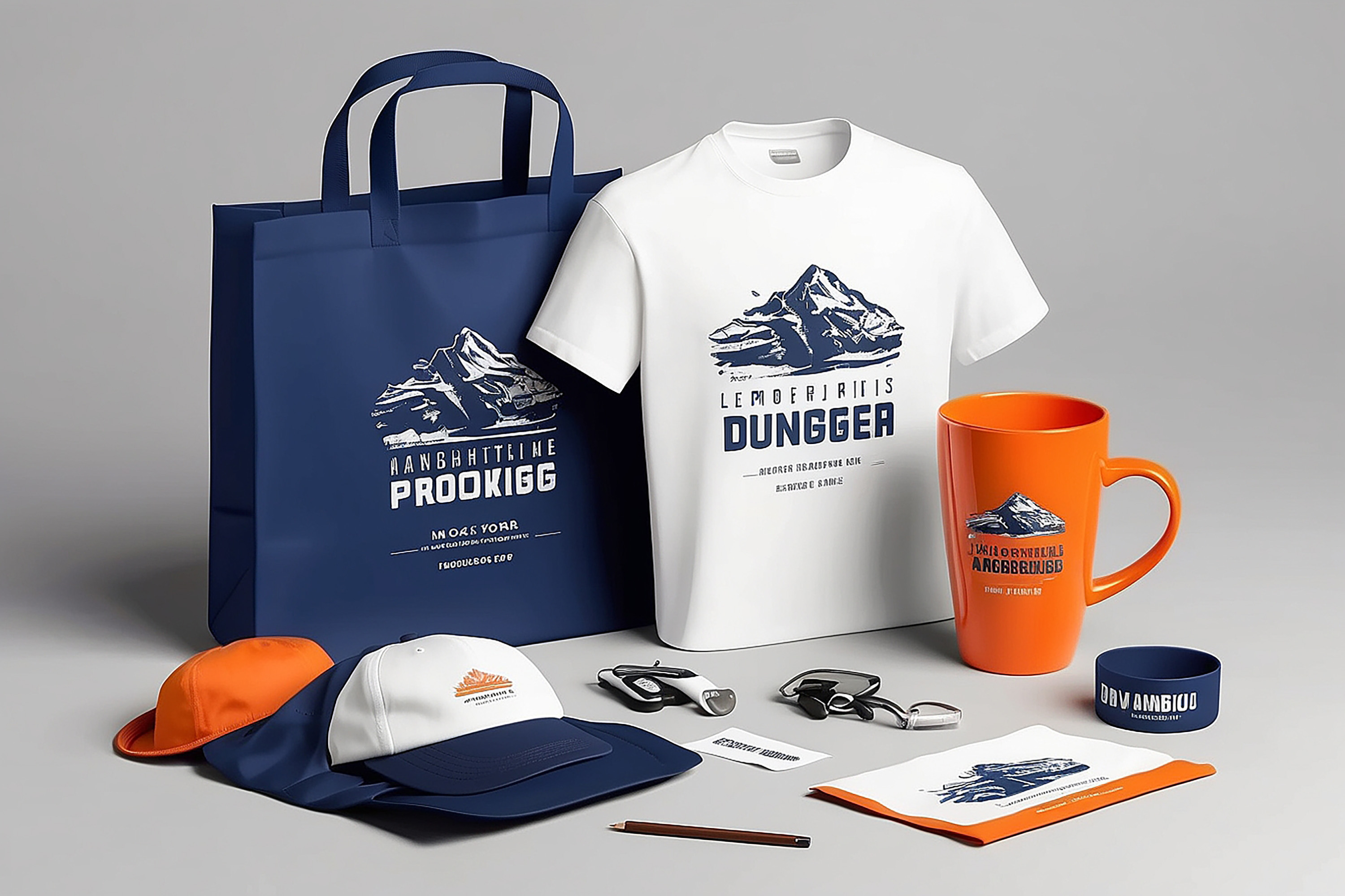 Promotional Merchandise Mockup Kit